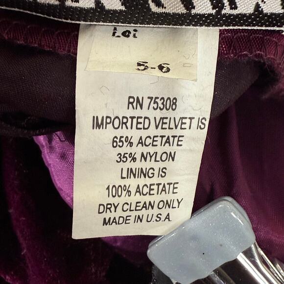 Vintage Velvet Halter Formal Dress Whimsigoth Romantic Goth Vampire Sexy Prom XS - Picture 5 of 6